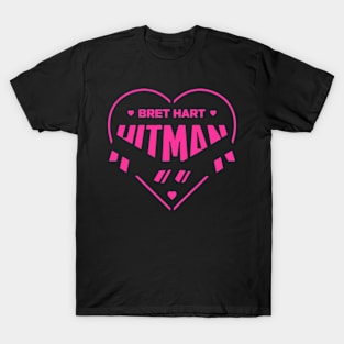 Bret Hart Hitman T-Shirt